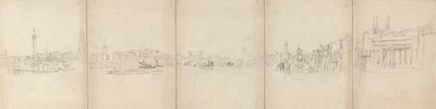 Panorama Vanha Lontoon silta tekijältä David Cox