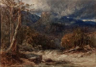 The Meeting of the Waters (vartalonväri) tekijältä David Cox