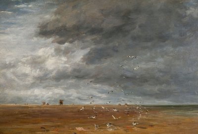 Hiekoilla, 1851. tekijältä David Cox the elder