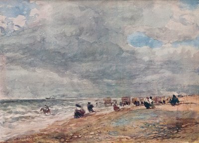 Rhyl Sands, c1850 tekijältä David Cox the elder