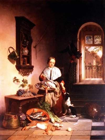 Keittiössä tekijältä David Emil Joseph de Noter