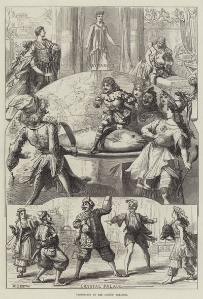 Pantomiimeja Lontoon teattereissa tekijältä David Henry Friston