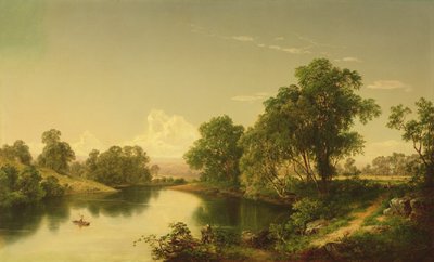 Esopus Creekillä, Ulsterin piirikunnassa, NY, 1859 tekijältä David Johnson