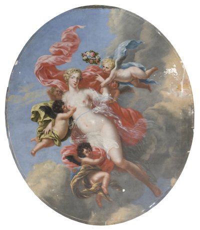 Anna Maria Soop af Limingo, 1660-1735, puolisoina 1. Axel Wachtmeister af Mälsåker, 2. Karl Gyllenstierna af Steninge tekijältä David Klöcker Ehrenstrahl