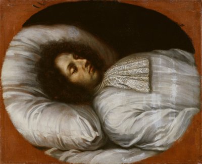 Kaarle XI (1655–1697), Ruotsin kuningas, Zweibrückenin palatiinikreivi, kuolinvuoteellaan, 1697 tekijältä David Klöcker Ehrenstrahl