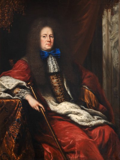 Johan Gabriel Stenbock (1640–1705), kreivi ja kuninkaallinen neuvonantaja, 1690 tekijältä David Klöcker Ehrenstrahl