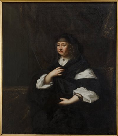 Marie Elisabeth de Saxe, Holstein Gottorpin herttuatar - Muotokuva Saksin prinsessa Marie Elisabethista (1610-1684), Holstein-Gottorpin herttuatar, Ehrenstrahl, David Kloecker (1629-1698). Öljy kankaalle. Mitat: 137x120 cm. Nationalmuseum Stock tekijältä David Klöcker Ehrenstrahl
