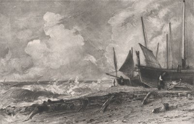 A Sea Beach, 1830. tekijältä David Lucas