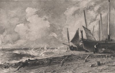 A Sea Beach, 1830. tekijältä David Lucas