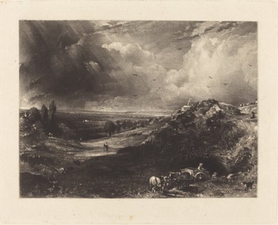 Heath tekijältä David Lucas after John Constable