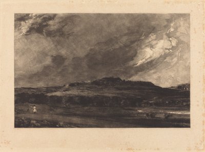 Vanha Sarum (a) tekijältä David Lucas after John Constable