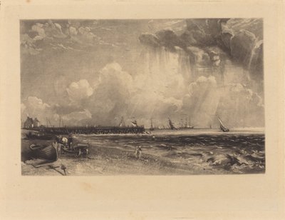 Yarmouth, Norfolk tekijältä David Lucas after John Constable