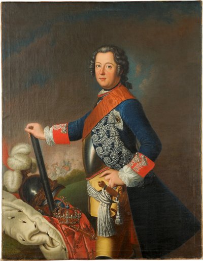 Fredrik II Preussilainen, 1743 tekijältä David Matthieu