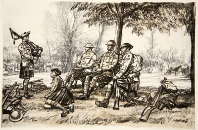 Out of the line, kuvitus kirjasta 