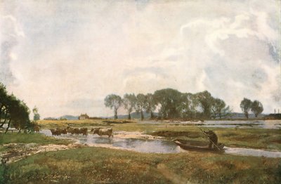 Driving the Cows, Hampshire, 1892, c1930. tekijältä David Murray