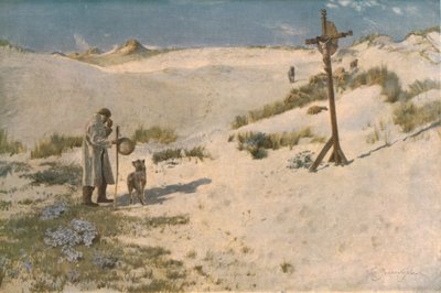 Risti dyynillä, 1800-luvun loppu - 1900-luvun alku, n. 1930. tekijältä David Murray