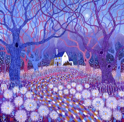 The Retreat, 2014 (akryyli kankaalle) tekijältä David Newton