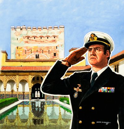 Espanjan kuningas Juan Carlos tekijältä David Nicolle