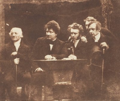 Cunningham, Begg, John Hamilton, Guthrie, 1843-47. Tekijät: David Octavius Hill, Robert Adamson, Hill & Adamson. tekijältä Hill and Adamson