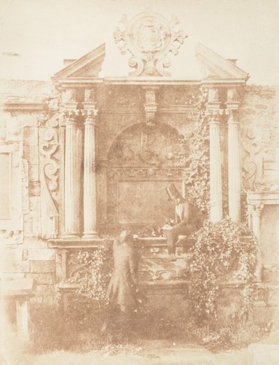 Edinburgh. Greyfriarsin kirkkopiha, 1843-47. Tekijät: David Octavius Hill, Robert Adamson, Hill & Adamson. tekijältä Hill and Adamson