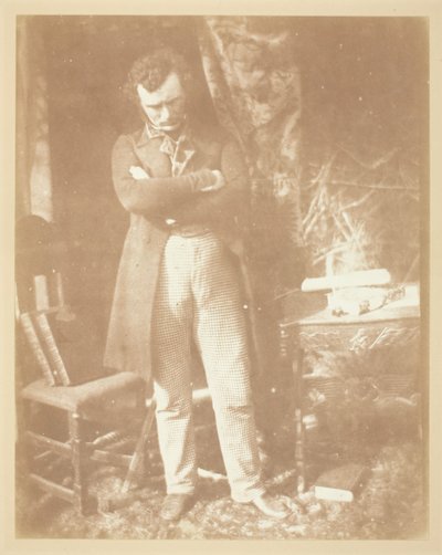 Mr. Robertson, The Witnessin alitoimittaja, c. 184344. Tekijät: David Octavius Hill, Robert Adamson, Hill & Adamson. tekijältä Hill and Adamson