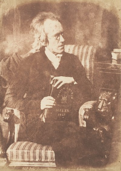 Pastori John Julius Wood, 1843-47. Tekijät: David Octavius Hill, Robert Adamson, Hill & Adamson. tekijältä Hill and Adamson