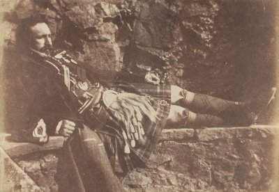 Sobieski Stuart, 1843-47. Tekijät: David Octavius Hill, Robert Adamson, Hill & Adamson. tekijältä Hill and Adamson