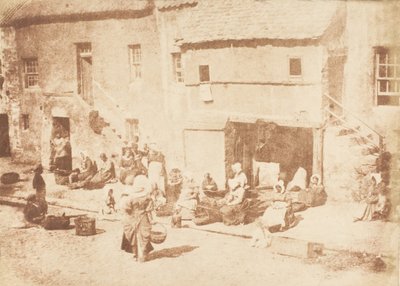 St. Andrews. North Street, Fishergate, 1843-47. Tekijät: David Octavius Hill, Robert Adamson, Hill & Adamson. tekijältä Hill and Adamson