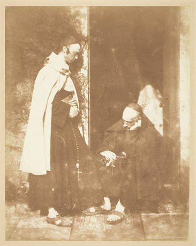Two Friars, 184346. Tekijät: David Octavius Hill, Robert Adamson, Hill & Adamson. tekijältä Hill and Adamson