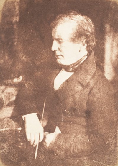 William Etty, 1843-47. Tekijät: David Octavius Hill, Robert Adamson, Hill & Adamson. tekijältä Hill and Adamson