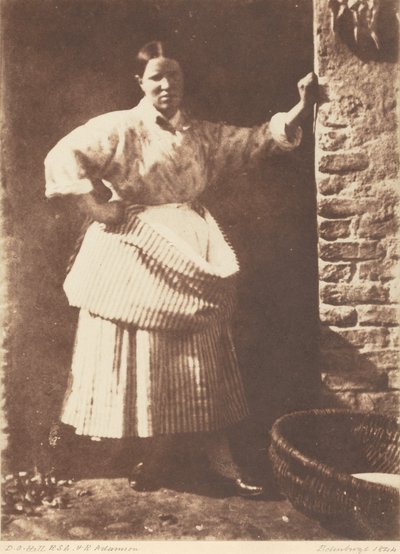 Newhavenin kalastaja,1844 (kuva) tekijältä David Octavius Hill