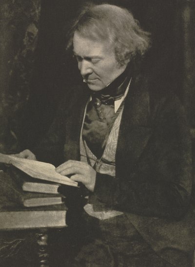 Kameratyö: Mr. Rintoul, toimittaja "Katsoja" tekijältä David Octavius Hill