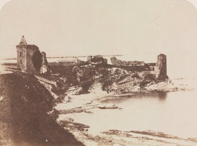 St. Andrewsin linna, kaakosta tekijältä David Octavius Hill