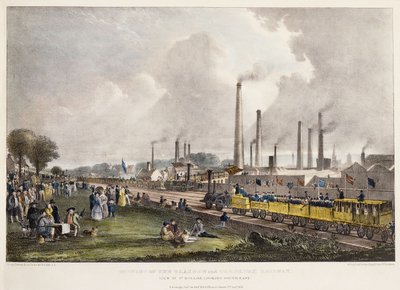 Näkymä St. Rolloxista Katse kaakkoon; Glasgow