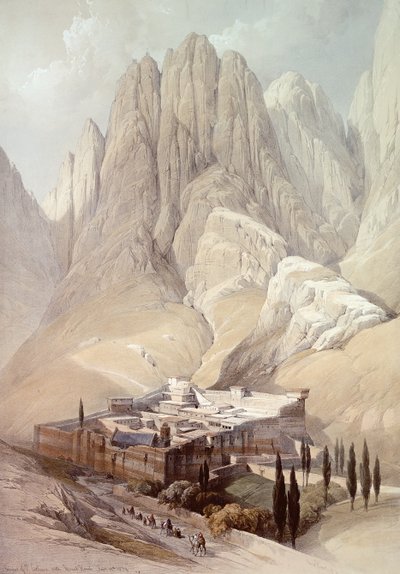 Pyhän Katariinan luostari Horeb-vuorella, 19. helmikuuta 1839, levy 118 