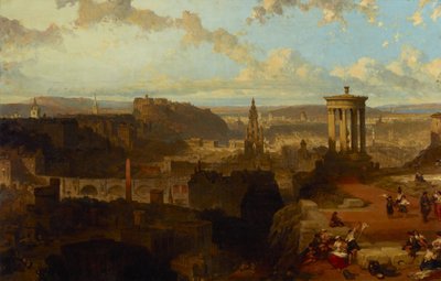 Edinburgh Calton Hilliltä tekijältä David Roberts