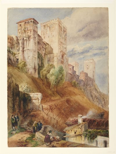 Alhambran linnoitus tekijältä David Roberts