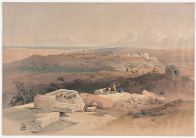 Gaza, 1839. tekijältä David Roberts