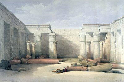 Medinet Abu - Thebes, 5. joulukuuta 1832