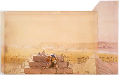 Pyramidit, 1800-luku tekijältä David Roberts