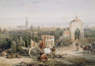 Sevilla Cruz del Camposta tekijältä David Roberts