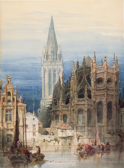 St. Pierre, Caen tekijältä David Roberts