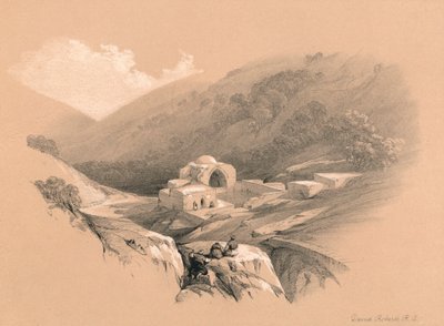 Jobin lähde, 1855 tekijältä David Roberts