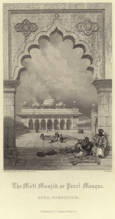 Moti Masjid Agrassa tekijältä David Roberts