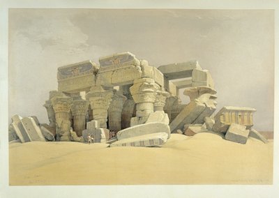 Kom Ombon temppeli tekijältä David Roberts