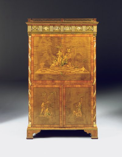 Uusklassinen kirjoituspöytä, n. 1775 tekijältä David Roentgen