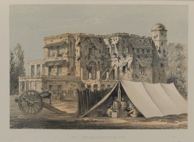 Residenssitalo, Lucknow tekijältä David Scott Lieutenant Colonel (after) Dodgson