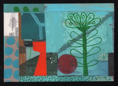 In Bloom In Bloom, 2023 (maali ja kollaasi) tekijältä David Shillinglaw