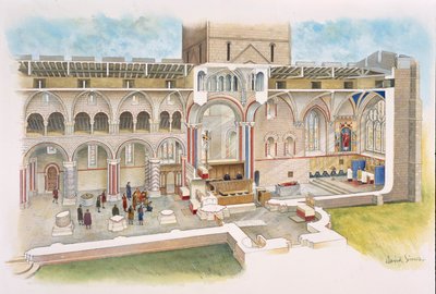 Lindisfarne Priory, Holy Island, Northumberland tekijältä David Simon