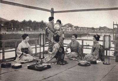 "Un menjar japonès", c1903 finlandès tekijältä David Stevenson and Co